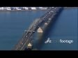 Auckland Harbour bridge directly above 3463